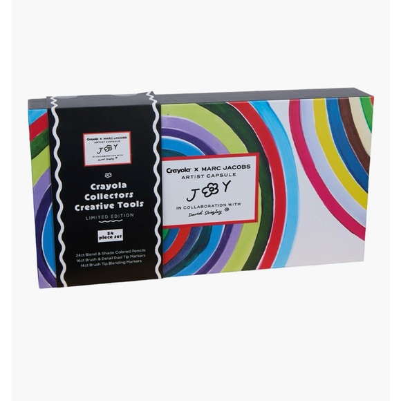 David Shrigley X Crayola X Marc Jacobs Colored Pencils & Markers Set - Picture 1 of 5